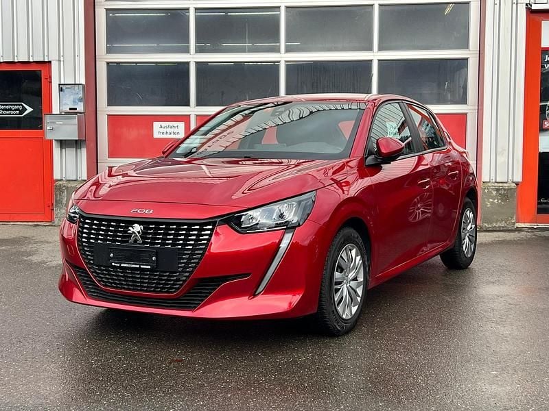 Rot Gebraucht 2021 Peugeot 208 Active Kleinwagen | CHF 10’500 (Superpreis) - Bild 1/4