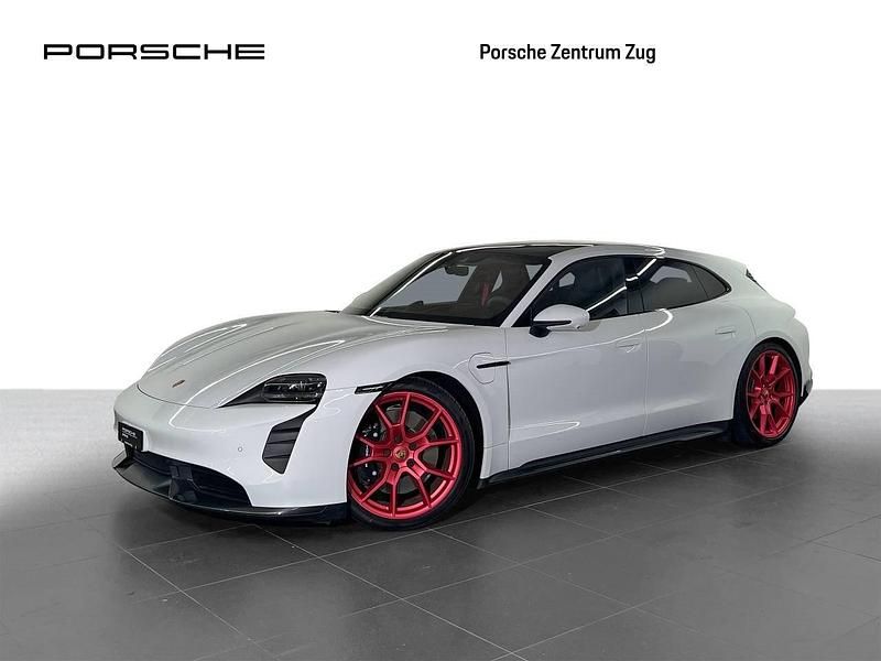 Weiss Gebraucht 2023 Porsche Taycan Sport Turismo Kombi | CHF 94’900 - Bild 1/4