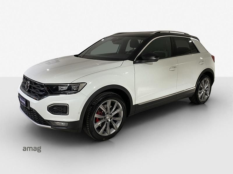 Gebraucht VW T-Roc Sport 150 PS (110 kW) 2019 Pure white  schwarz SUV