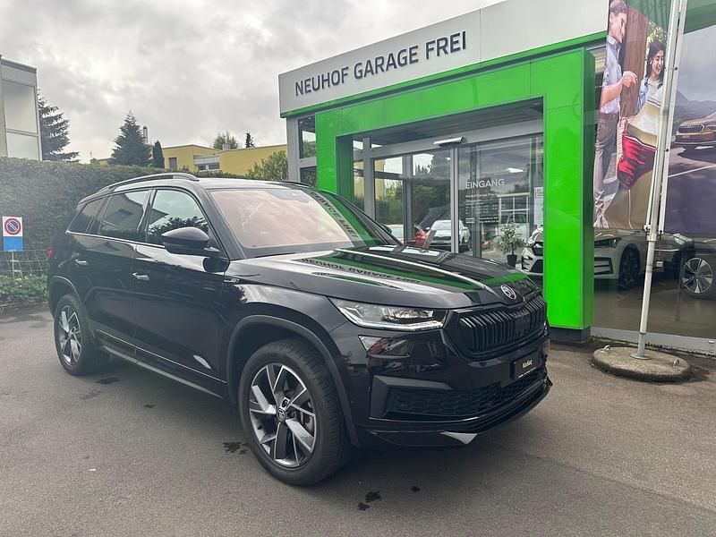 Schwarz Gebraucht 2024 Skoda Kodiaq SportLine SUV | CHF 49’900 (Fairer Preis) - Bild 1/4