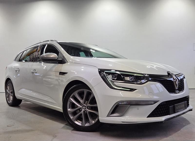 Gebraucht Renault Mégane GrandTour GT 204 PS (150 kW) 2017 Weiss Kombi