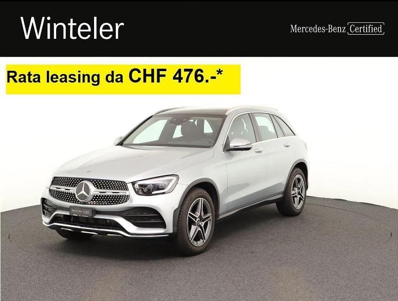 Gebraucht Mercedes GLC200 AMG line 197 PS (144 kW) 2021 Silber SUV