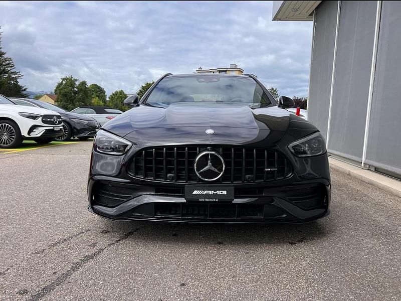 Neu Mercedes C43 AMG Executive 435 PS (319 kW) 2025 Schwarz Kombi