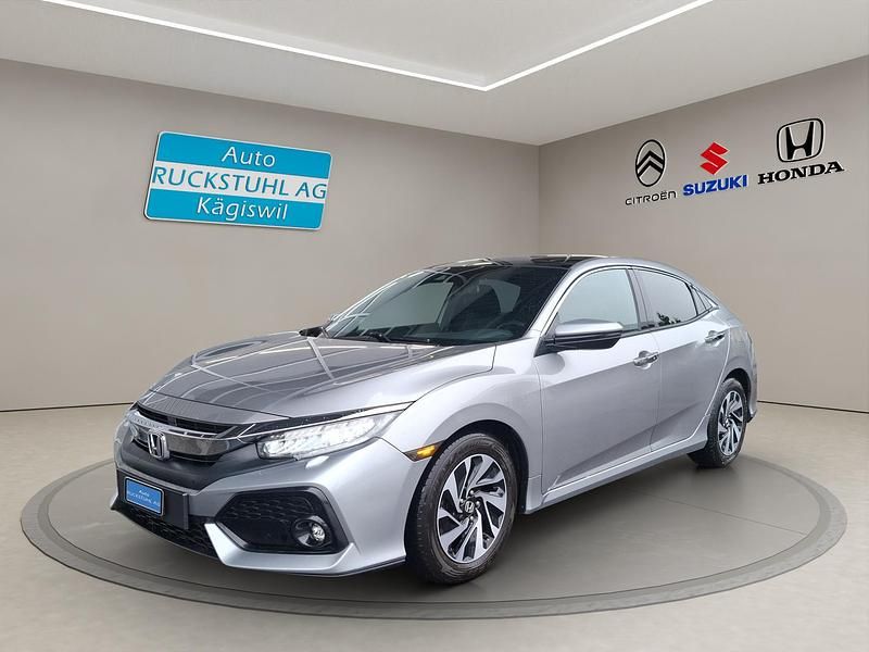 Grau Gebraucht 2018 Honda Civic Sport Plus Limousine | CHF 16’780 (Etwas zu teuer) - Bild 1/4