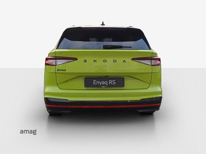 Gebraucht Skoda Enyaq iV RS 250 kW (340 PS) 2025 Mamba grün, spezial SUV