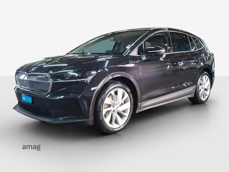 Gebraucht Skoda Enyaq iV 194 kW (265 PS) 2022 Magic schwarz, perleffekt SUV
