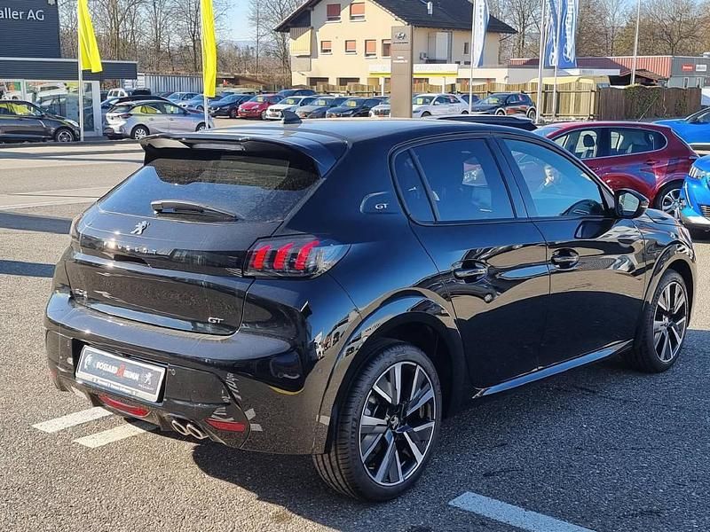 Gebraucht Peugeot 208 GT 131 PS (96 kW) 2023 Schwarz Kleinwagen