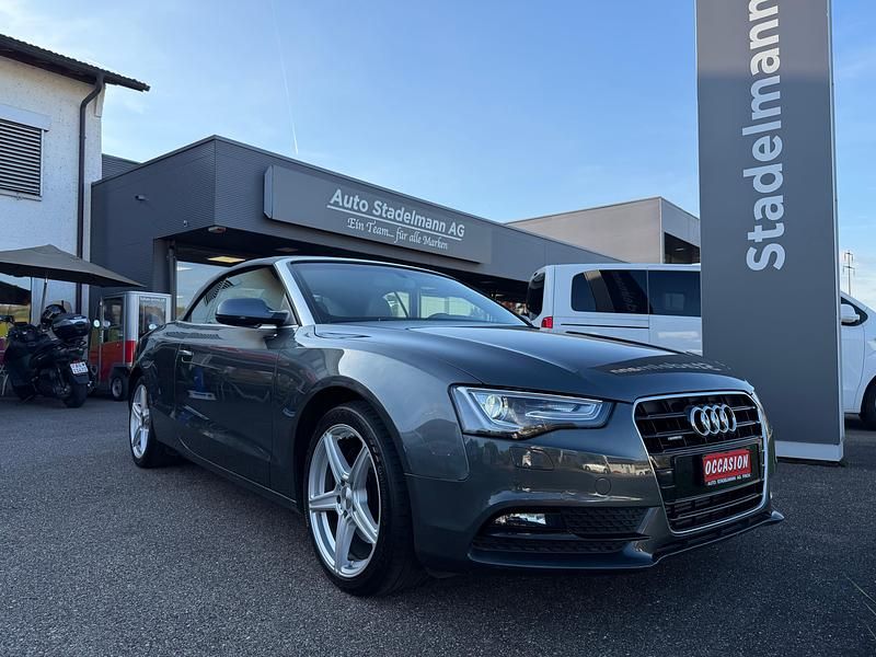 Grau Gebraucht 2015 Audi A5 Cabriolet Ambition Cabrio | CHF 20’900 - Bild 1/4