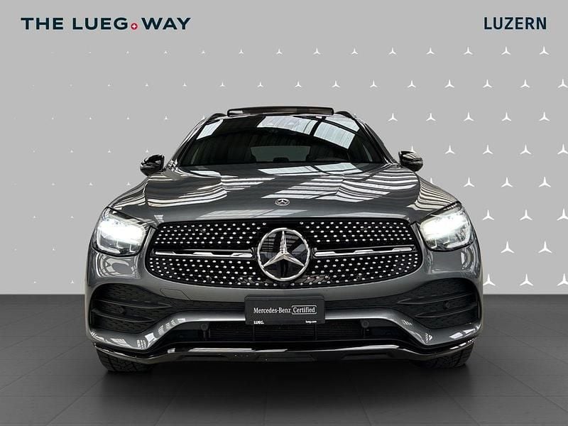 Gebraucht Mercedes GLC400d AMG line 330 PS (242 kW) 2021 Grau SUV