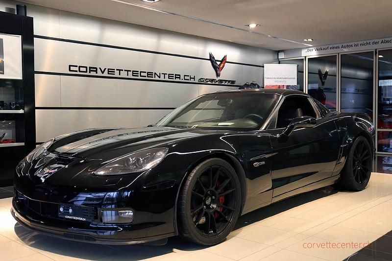 Schwarz Gebraucht 2010 Chevrolet Corvette Z06 Coupé | CHF 49’500 - Bild 1/4