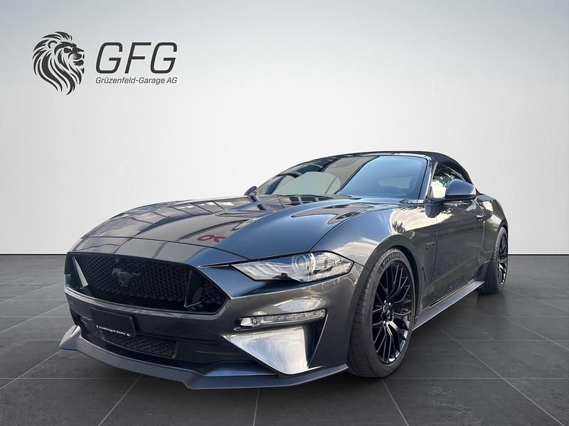 Grau Gebraucht 2019 Ford Mustang GT Convertible Cabrio | CHF 45’000 (Fairer Preis) - Bild 1/4