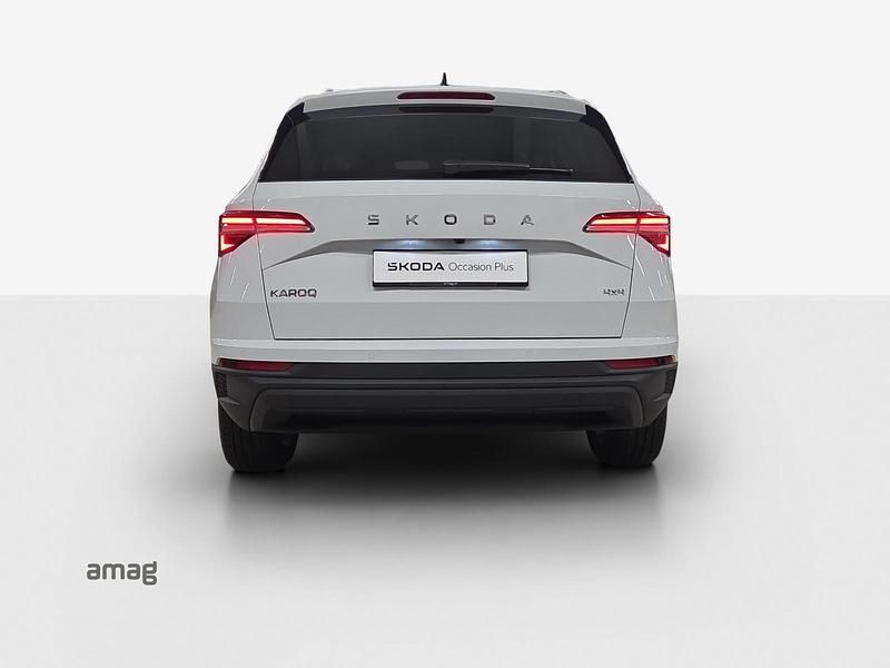 Gebraucht Skoda Karoq Selection 150 PS (110 kW) 2025 Moon weiss, metallic SUV
