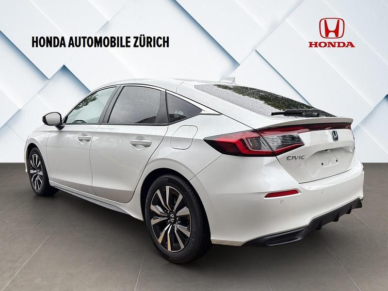 Neu Honda Civic Elegance 184 PS (135 kW) 2025 Weiss Limousine
