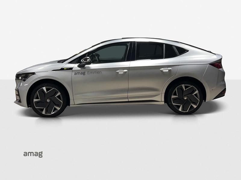 Gebraucht Skoda Enyaq iV RS 219 kW (299 PS) 2023 Brilliant silber metallic SUV
