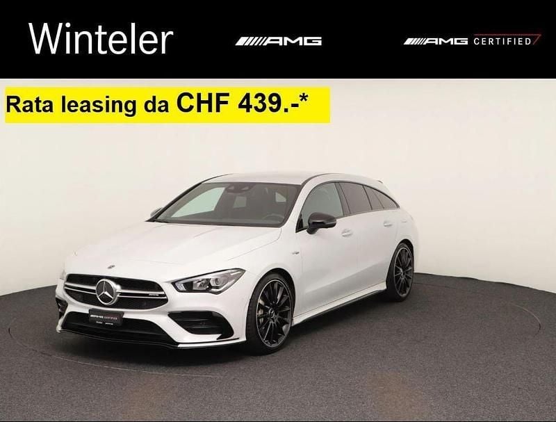 Weiss Gebraucht 2020 Mercedes CLA35 AMG Shooting Brake AMG Kombi | CHF 34’900 (Etwas zu teuer) - Bild 1/4