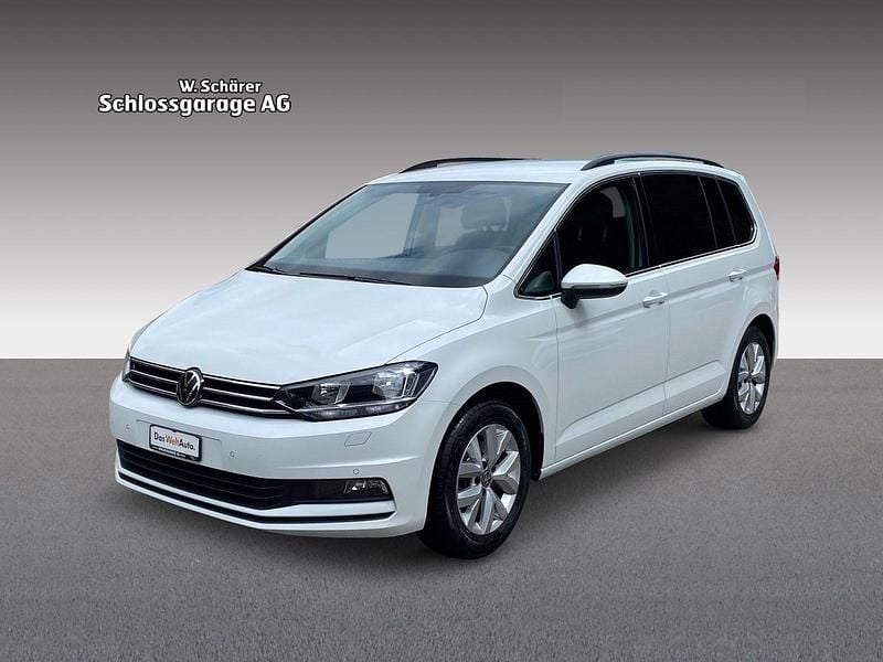 Weiss Gebraucht 2021 VW Touran Comfortline Van / Kleinbus | CHF 24’990 (Guter Preis) - Bild 1/4