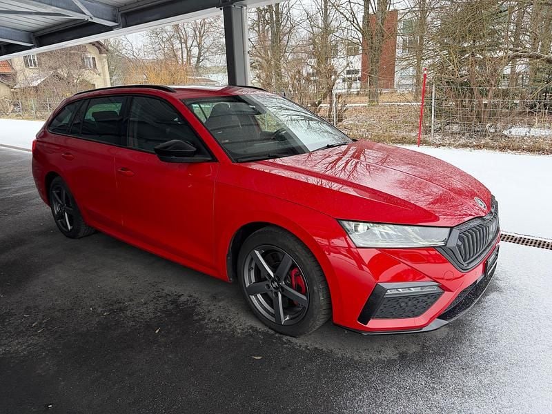 Rot Gebraucht 2021 Skoda Octavia RS Kombi | CHF 28’700 (Guter Preis) - Bild 1/4
