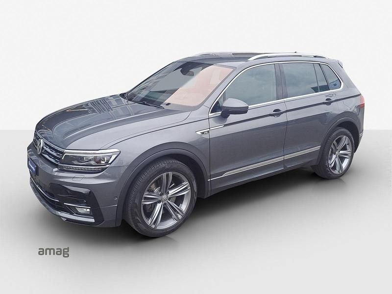 Gris indium métallisée Gebraucht 2019 VW Tiguan Highline SUV | CHF 25’340 (Guter Preis) - Bild 1/4