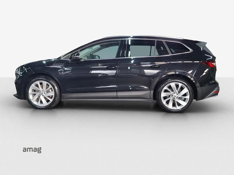 Gebraucht Skoda Enyaq iV 194 kW (265 PS) 2022 Magic schwarz, perleffekt SUV