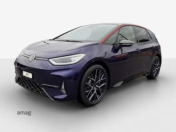 Neu VW ID.3 GTX 239 kW (326 PS) 2026 Ultra violet metallic  dachlackierung schwarz uni Kleinwagen