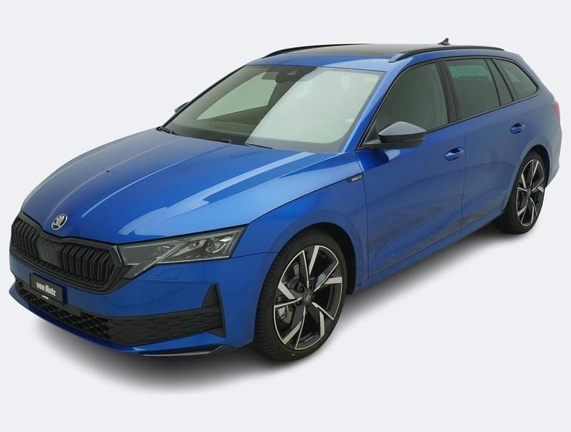 Blau Neu 2025 Skoda Octavia SportLine Kombi | CHF 43’890 (Guter Preis) - Bild 1/3