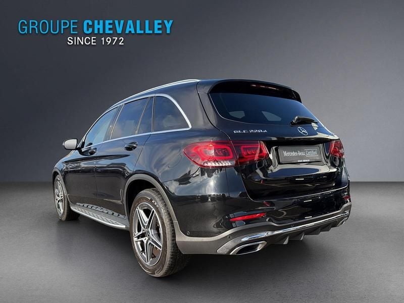 Gebraucht Mercedes GLC220 AMG line 194 PS (142 kW) 2021 Schwarz SUV