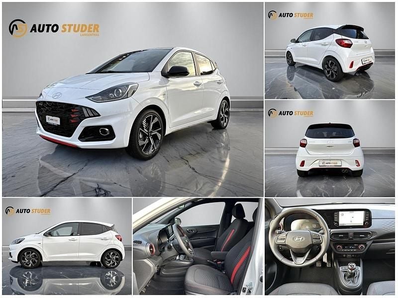 Weiss Neu 2025 Hyundai i10 N Line Kleinwagen | CHF 22’530 (Superpreis) - Bild 1/4