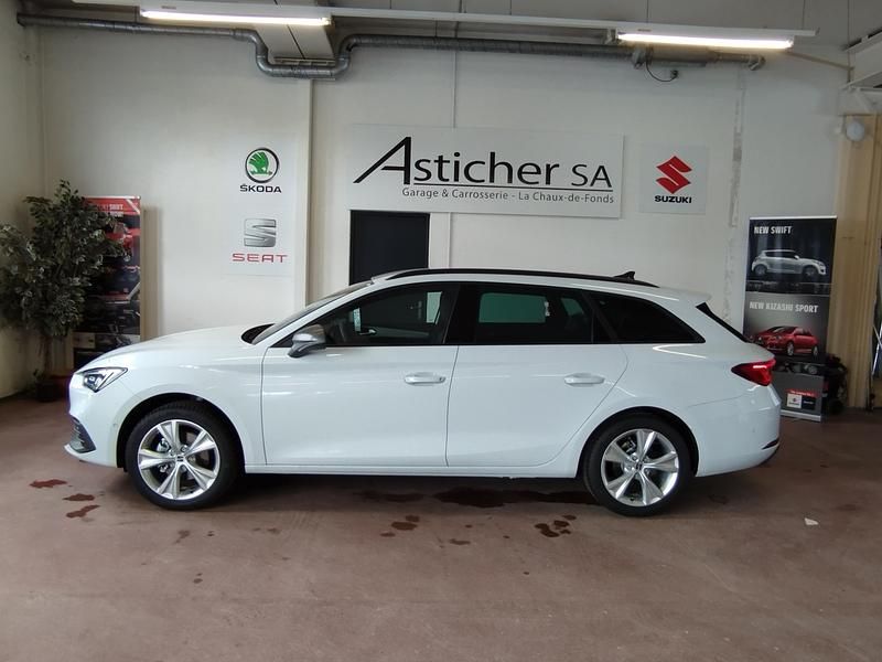 Gebraucht Seat Leon ST FR 150 PS (110 kW) 2024 Weiss Kombi