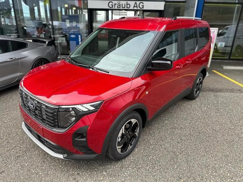 Neu Ford Tourneo Courier Active 124 PS (91 kW) 2025 Rot Van / Kleinbus
