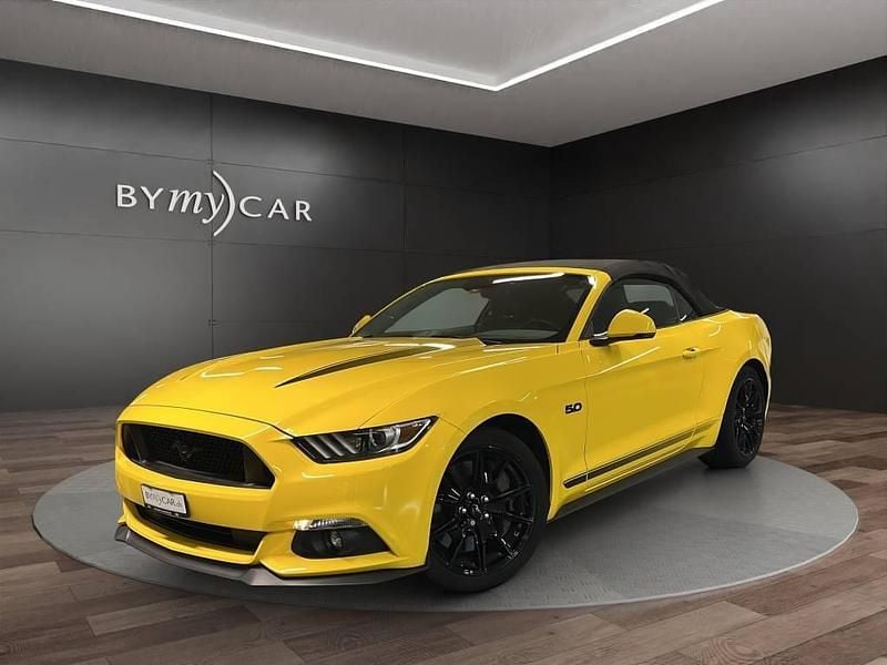 Gelb Gebraucht 2017 Ford Mustang GT Convertible Cabrio | CHF 33’563 (Superpreis) - Bild 1/4