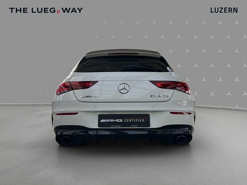 Gebraucht Mercedes CLA35 AMG Shooting Brake AMG 306 PS (225 kW) 2019 Weiss Kombi