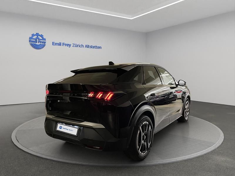 Gebraucht Peugeot e-3008 Allure 156 kW (213 PS) 2024 Schwarz SUV