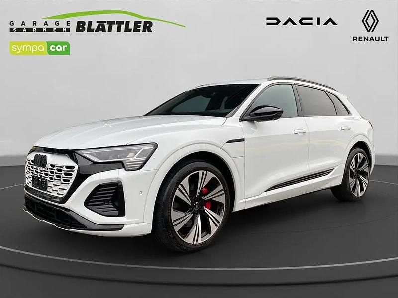 Weiss Gebraucht 2025 Audi Q8 e-tron S-Line SUV | CHF 53’450 (Guter Preis) - Bild 1/4