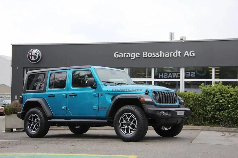 Grün Neu 2025 Jeep Wrangler Rubicon SUV | CHF 70’850 (Teuer) - Bild 1/4