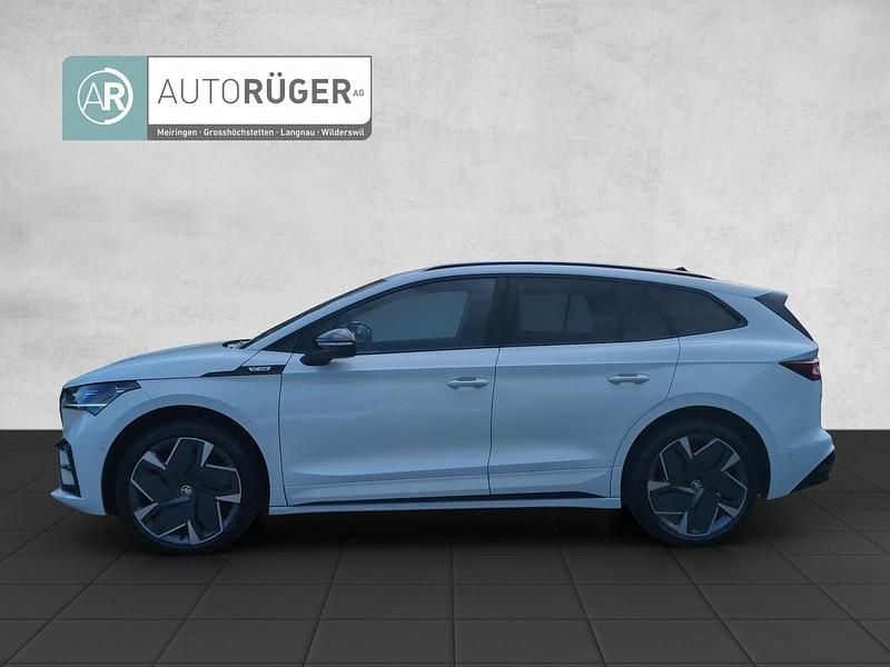 Gebraucht Skoda Enyaq iV RS 250 kW (340 PS) 2023 Weiss SUV