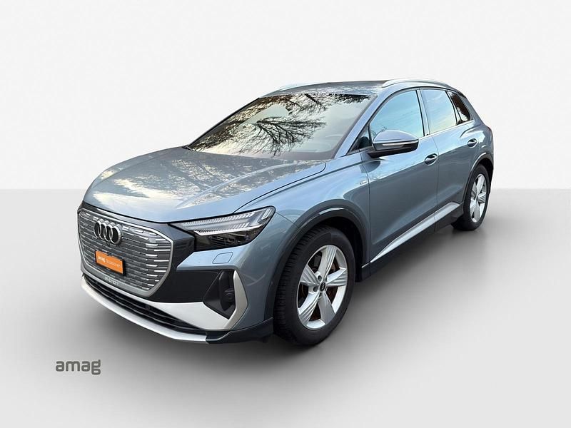 Geysirblau metallic Gebraucht 2021 Audi Q4 e-tron Basis SUV | CHF 26’980 (Fairer Preis) - Bild 1/4