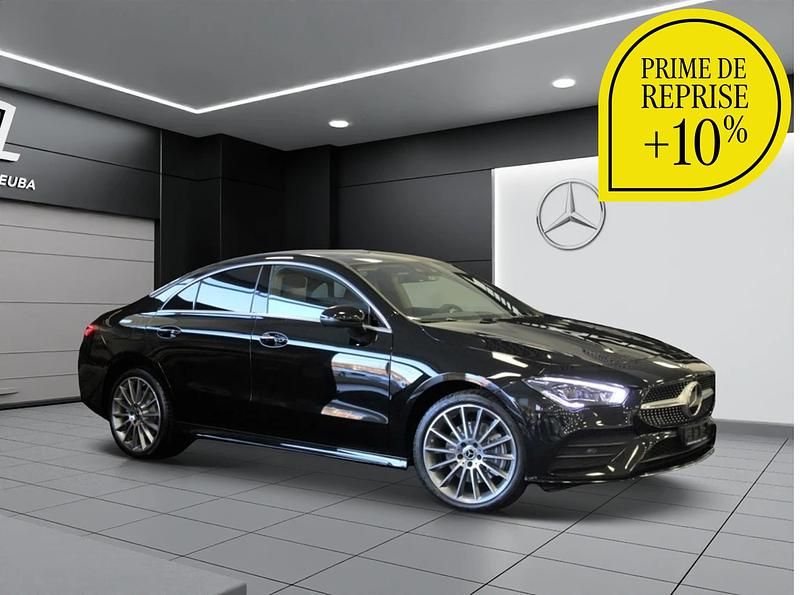 Schwarz Gebraucht 2023 Mercedes CLA250e AMG line Limousine | CHF 39’900 (Fairer Preis) - Bild 1/4