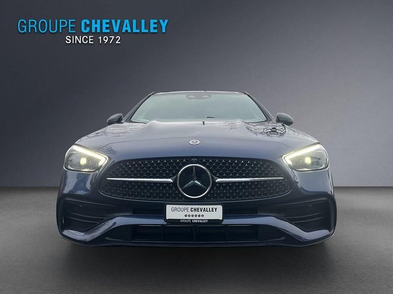 Neu Mercedes C300e 259 PS (190 kW) 2025 Blau Kombi