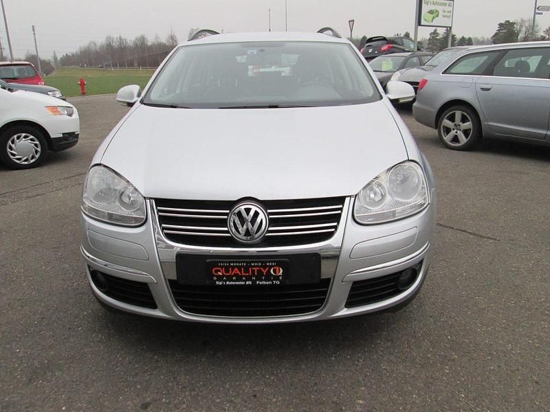 Gebraucht VW Golf V Comfortline 122 PS (89 kW) 2007 Silber, met. Kombi