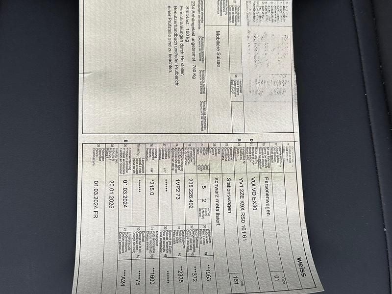 Gebraucht Volvo EX30 Performance 314 kW (428 PS) 2024 SUV