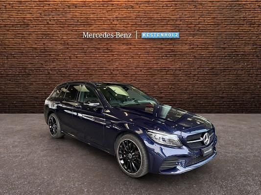 Gebraucht Mercedes C200 AMG line 184 PS (135 kW) 2021 Blau Kombi