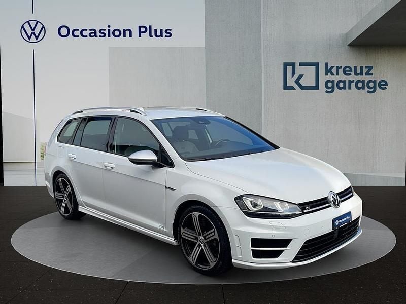 Gebraucht VW Golf VII R 301 PS (221 kW) 2016 Weiss Kombi