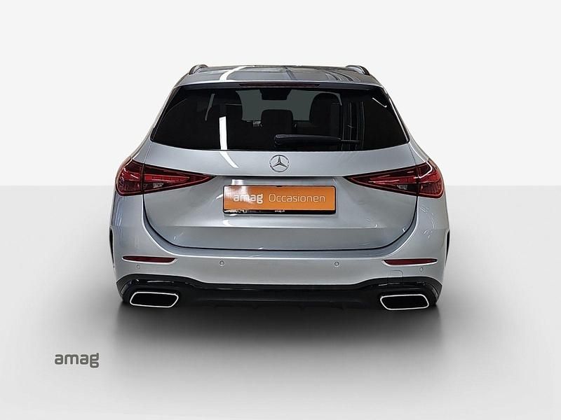 Gebraucht Mercedes C220 AMG line 200 PS (147 kW) 2022 Silber Kombi