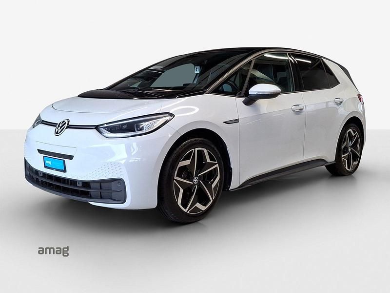 Gletscherweiss met.schwarz Gebraucht 2021 VW ID.3 Pro Performance Kleinwagen | CHF 22’490 (Fairer Preis) - Bild 1/4