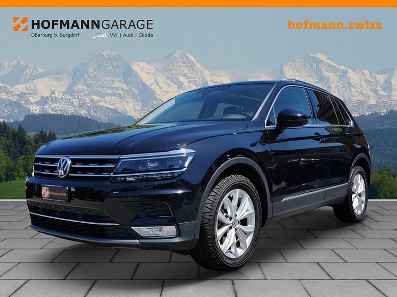 Schwarz Gebraucht 2016 VW Tiguan Highline SUV | CHF 24’944 (Etwas zu teuer) - Bild 1/4