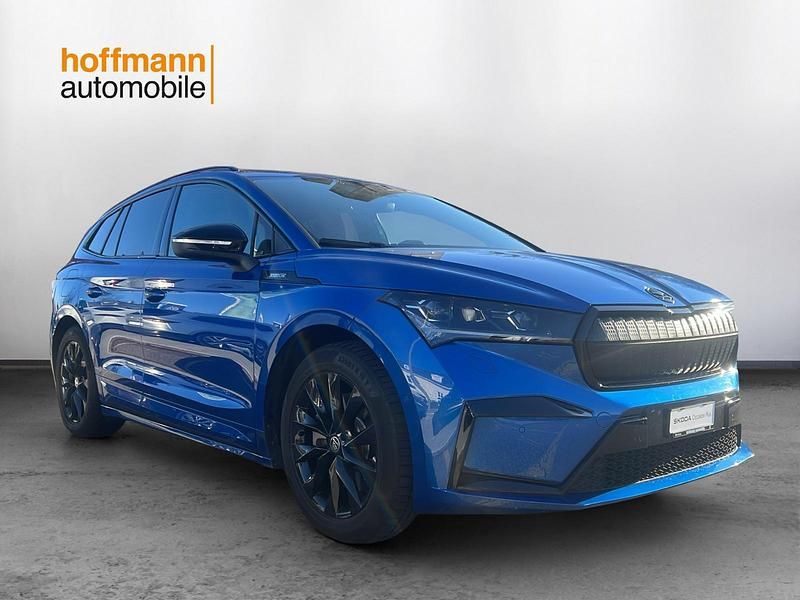 Gebraucht Skoda Enyaq iV SportLine 194 kW (265 PS) 2022 Blau SUV