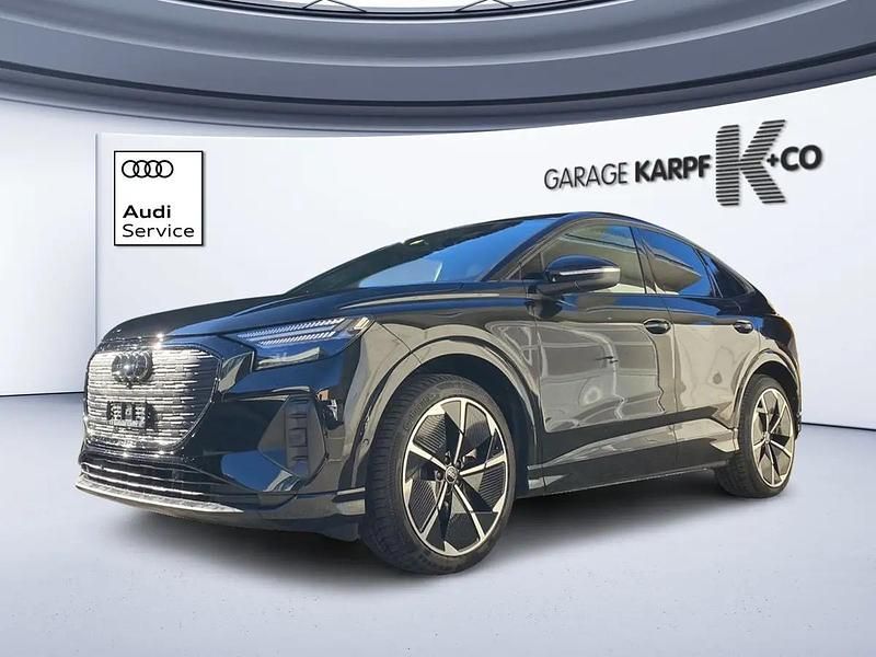 Schwarz Gebraucht 2025 Audi Q4 Sportback e-tron SUV | CHF 43’850 (Guter Preis) - Bild 1/4