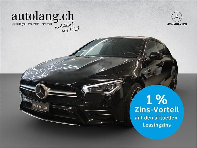 Schwarz Gebraucht 2020 Mercedes CLA35 AMG Shooting Brake AMG Kombi | CHF 37’800 (Fairer Preis) - Bild 1/4