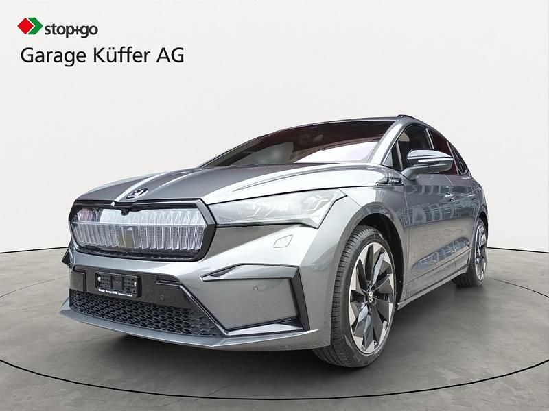 Grau Gebraucht 2023 Skoda Enyaq iV SportLine SUV | CHF 39’900 (Etwas zu teuer) - Bild 1/4