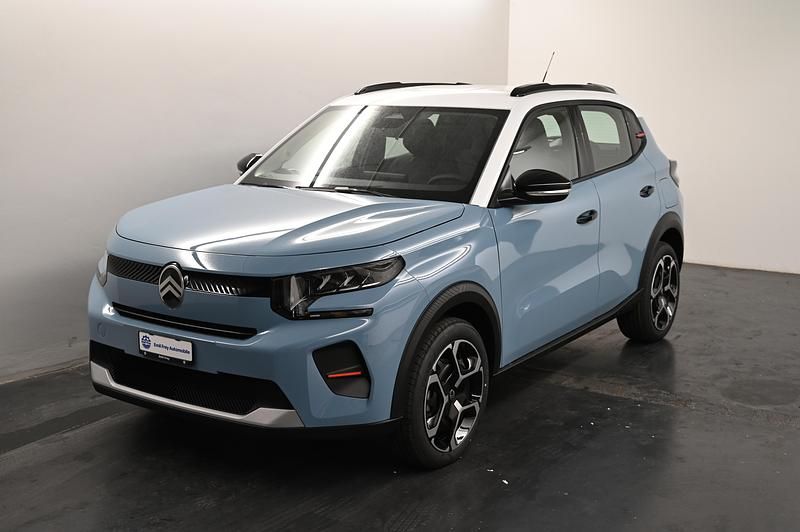 Neu Citroën e-C3 Tonic 83 kW (113 PS) 2025 Blau Limousine